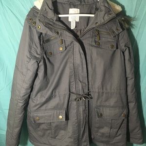 Gray full tilt winter jacket